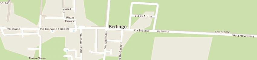 Mappa della impresa pedretti luciano a BERLINGO