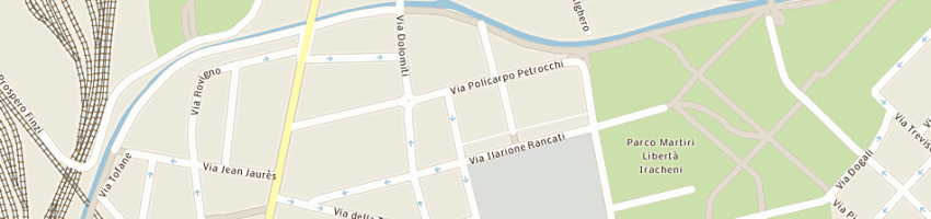 Mappa della impresa fisar spa a MILANO