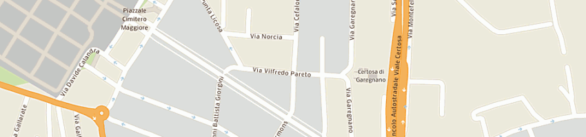 Mappa della impresa pambianchi flavio a MILANO
