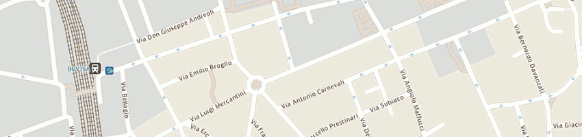 Mappa della impresa cinalli nicola a MILANO