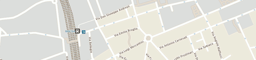 Mappa della impresa bergamauto a MILANO