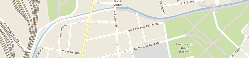 Mappa della impresa new linea di chieppa anna maria a MILANO