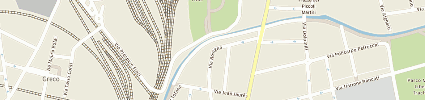 Mappa della impresa planet residence sasdi daniela mega a MILANO