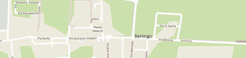 Mappa della impresa comune di berlingo a BERLINGO