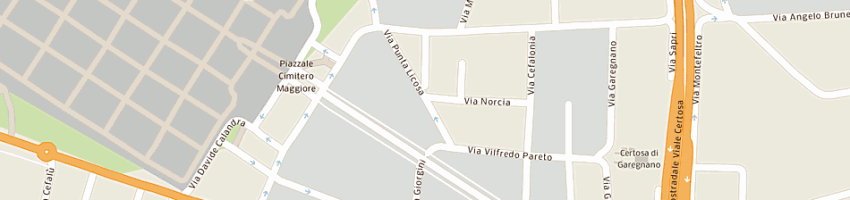 Mappa della impresa de vita consolata a MILANO