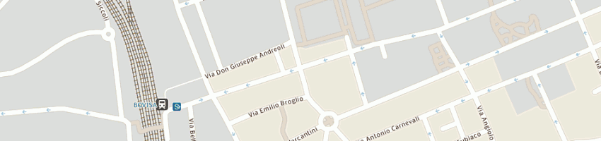 Mappa della impresa sporting sacs store snc a MILANO