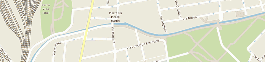 Mappa della impresa dini ciacci emilia a MILANO