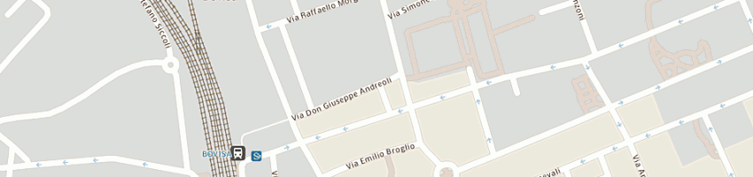 Mappa della impresa stop and go snc a MILANO