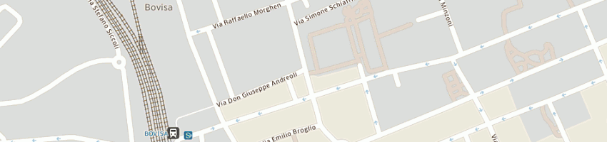 Mappa della impresa seiamilano srl a MILANO