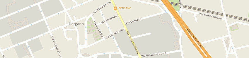 Mappa della impresa dragoni umberto a MILANO