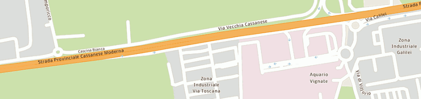 Mappa della impresa quality transport italia srl a VIGNATE