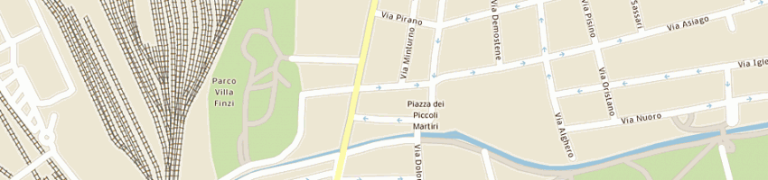 Mappa della impresa video brianza uno srl a MILANO