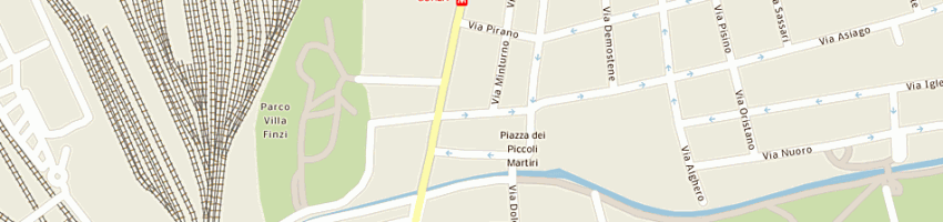 Mappa della impresa giuliani federico a MILANO