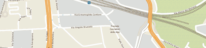 Mappa della impresa delco spa a MILANO