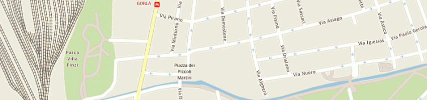 Mappa della impresa pindel a MILANO