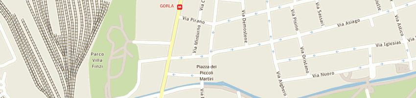 Mappa della impresa alba di mazzilli stefano a MILANO