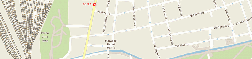 Mappa della impresa scuola materna-parr s teresa del bambin gesu' a MILANO