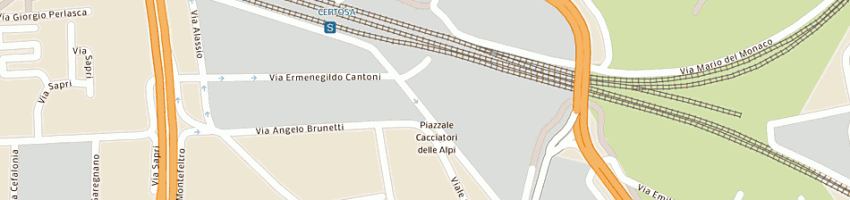 Mappa della impresa bahco italia spa a MILANO