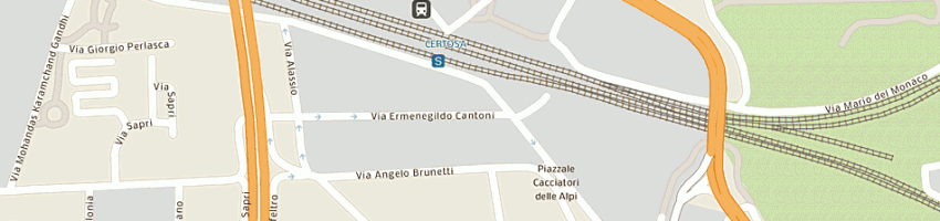 Mappa della impresa emmegi srl a MILANO