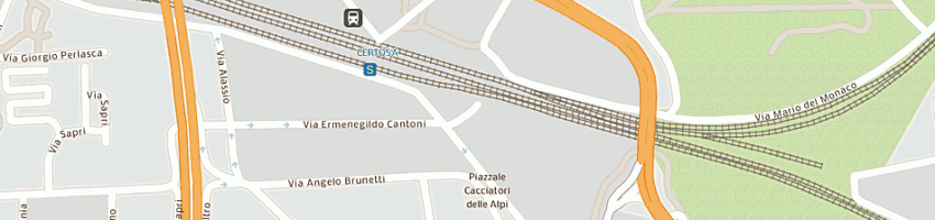 Mappa della impresa re - cart srl a MILANO