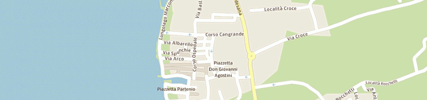 Mappa della impresa poste italiane a LAZISE