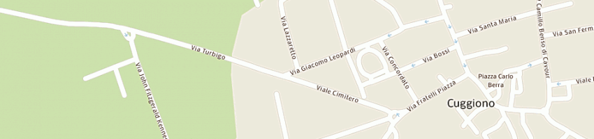 Mappa della impresa didone' ceramiche srl a CUGGIONO