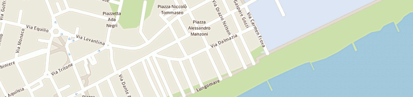 Mappa della impresa bazar di menegaldo lorenzo e c sas a IESOLO