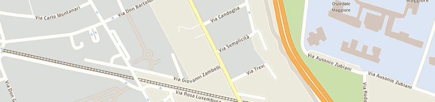 Mappa della impresa artefer sas a MILANO