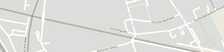 Mappa della impresa freight express srl a MILANO