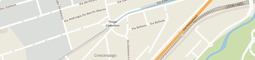 Mappa della impresa piga pietrina a MILANO