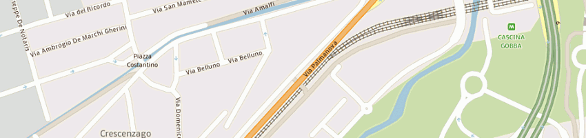Mappa della impresa walmar ferrari di ferrari marco e walter (snc) a MILANO