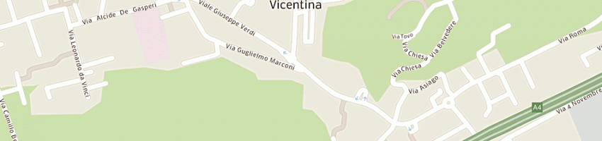 Mappa della impresa franchini danilo a ALTAVILLA VICENTINA