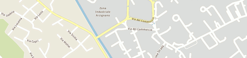 Mappa della impresa righetto serbatoi srl a VICENZA