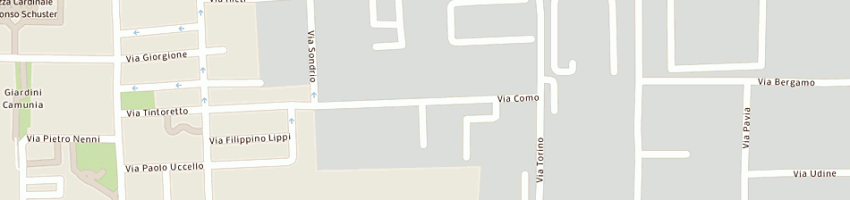 Mappa della impresa valsecchi salotti di valsecchi marco a CERNUSCO SUL NAVIGLIO