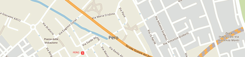 Mappa della impresa alberti a PERO