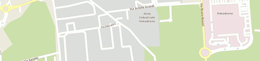 Mappa della impresa metrolegno srl a VIMODRONE