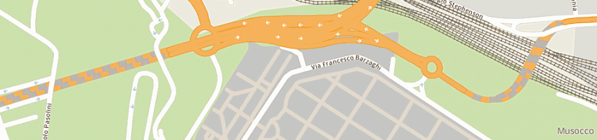 Mappa della impresa zorzella roberto a MILANO