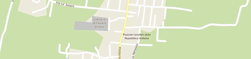 Mappa della impresa barbiero rosanna a VENEZIA