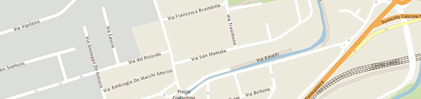 Mappa della impresa omma stella a MILANO