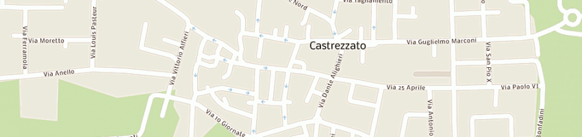 Mappa della impresa municipio a CASTREZZATO