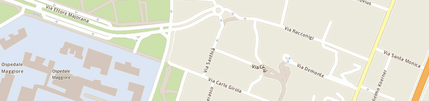 Mappa della impresa scuole pubbliche asili nido a MILANO