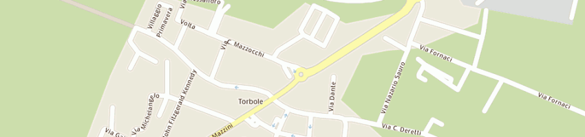 Mappa della impresa polisportiva comunale torbole casaglia a TORBOLE CASAGLIA