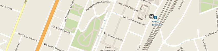 Mappa della impresa siemens home and office communication devices srl a MILANO