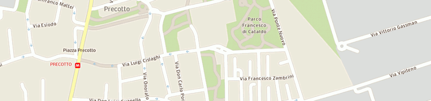 Mappa della impresa arbizzoni giacomo a MILANO