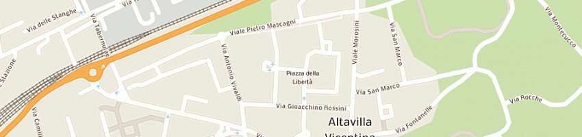 Mappa della impresa studiosystem srl a ALTAVILLA VICENTINA