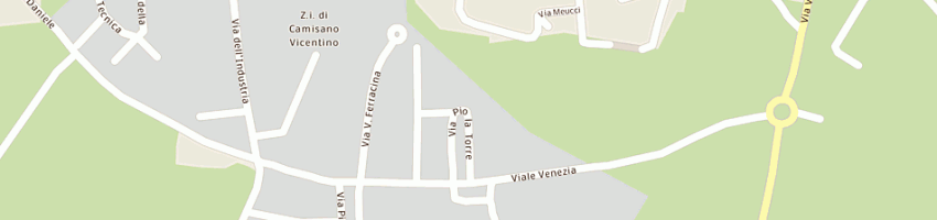 Mappa della impresa giamec a CAMISANO VICENTINO