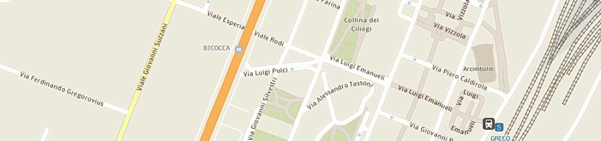 Mappa della impresa isa e chiara a MILANO
