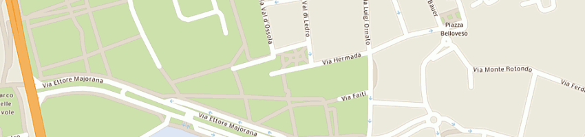 Mappa della impresa vetreria mario barile e c (snc) a MILANO