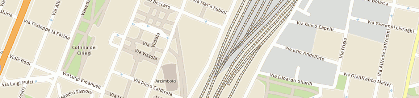 Mappa della impresa egital di kamel maged a MILANO