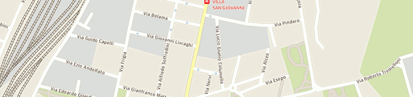 Mappa della impresa flli simoni snc a MILANO